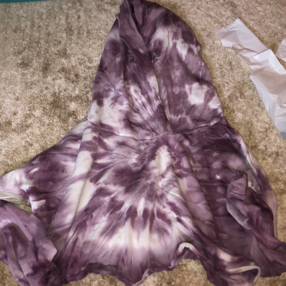 Tie Dye Hooded Croptop
